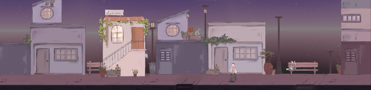 Happy #PortfolioDay ✨🫧
I am Fabi and I absolutely adore making narrative games and cute art! Especially anything with cats~🐈‍⬛🎨
#gameart #gamedev #characterart #environmentart