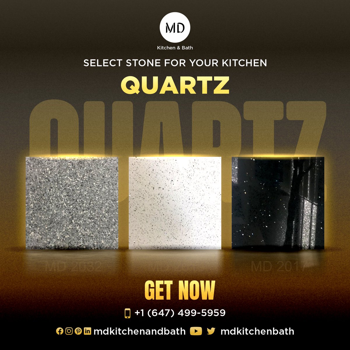 MDKitchenBath's tweet image. We offer the best quartz in the world. Our quartz is a specialized large-scale engineered stone that is perfect for renovating your kitchen or bathroom. 
.
.
.
#QuartzKitchen #QuartzCountertop #QuartzBacksplash #KitchenInstallation #MDKitchenandBath