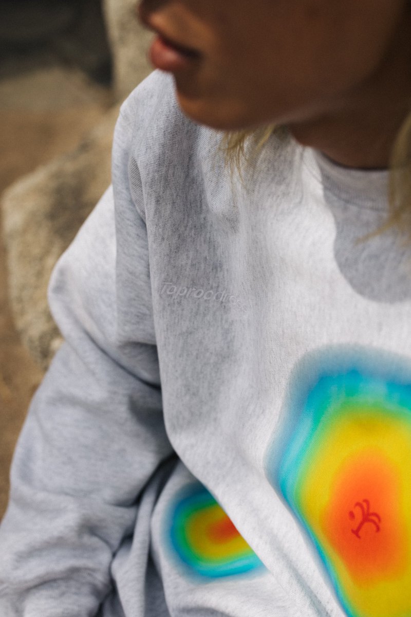 TOPROCDRESS's tweet photo. Thermography sweatshirt 🌵
Releasing this Saturday.
#toprocdress https://t.co/6sTTQikhM5