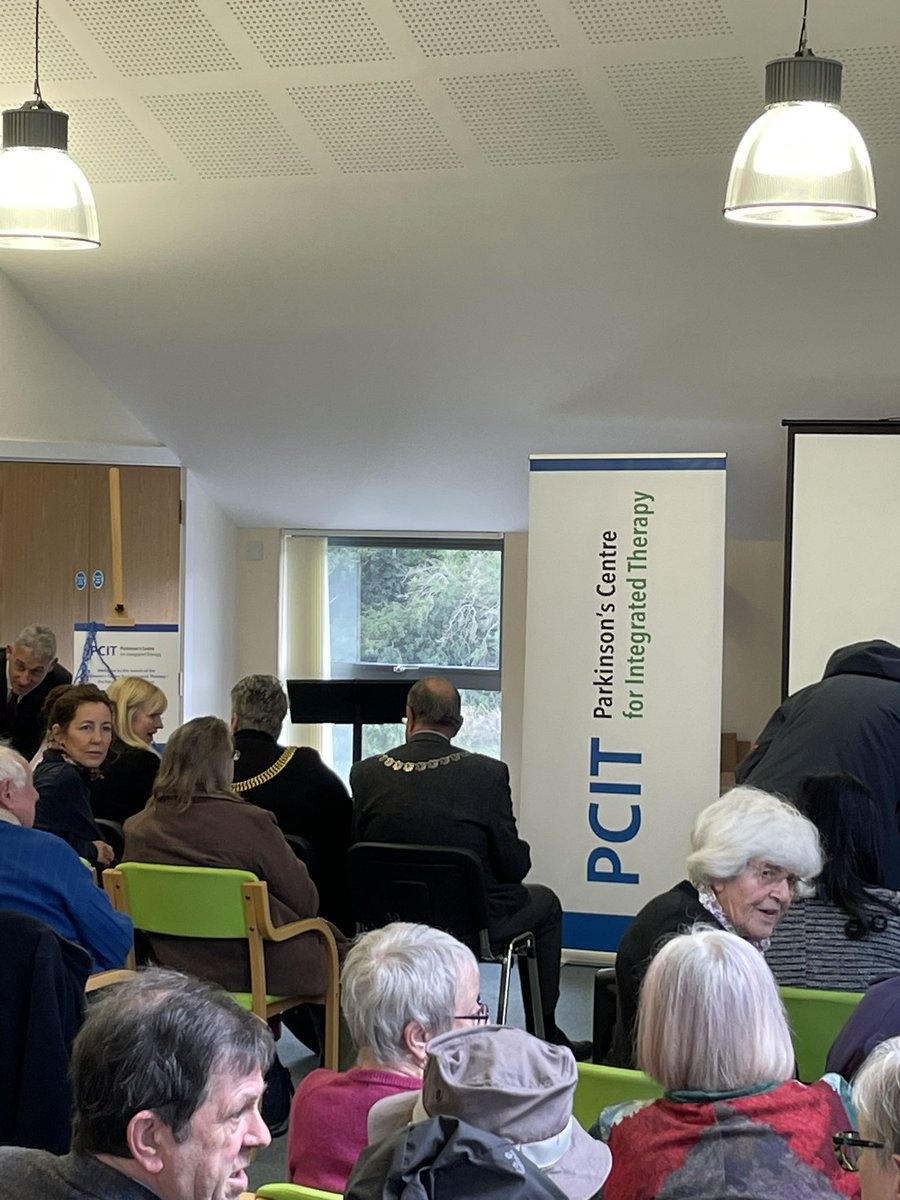 PersonCentNeuro's tweet photo. Launch of the #ParkinsonsCentreforIntegratedTherapy @ParkinsonsUK @KentMSTC Amazing turn out. Indicates such a huge need for an #integratedtherapy @spencergoddard https://t.co/ajQStvyZ1B