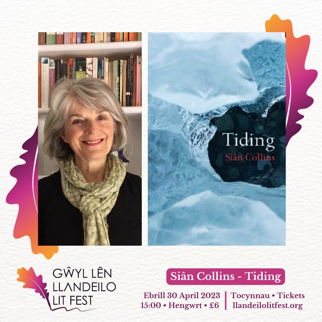 Siân Collins returns to the Llandeilo Lit Fest to talk about her latest novel Tiding, which was inspired by a real-life murder in Carmarthenshire. #cymrucrime #CrimeFiction 

🗓️ 30 April, 3pm
🎟️Tickets £6: llandeilolitfest.org/programme/sian…