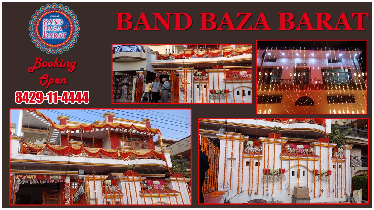 BazaBand's tweet photo. Wedding Planner &amp; Wedding Bands in Lucknow
Book Your Date now.
#weddingdecor #bandbaza #topweddingplanner #bestweddingplanner #weddingparty #weddingbandbazabarat #shadiservices

Contact- 8429114444
Visit- https://t.co/HwN12NBnH1 https://t.co/sR0GaHkvr7