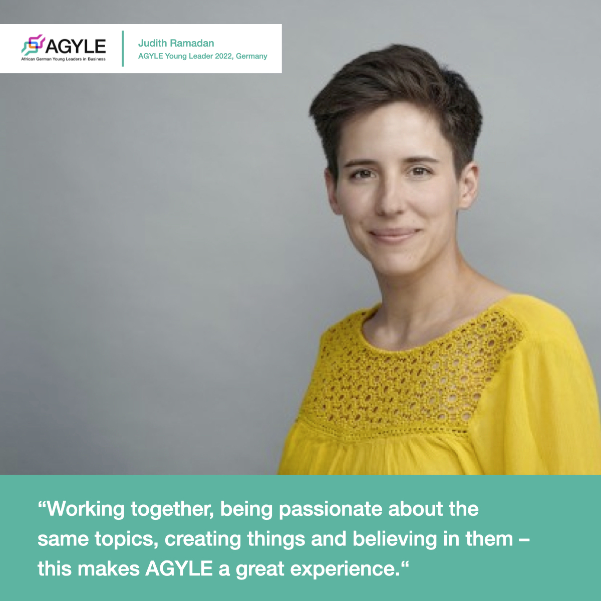 Land_of_Ideas's tweet photo. The application deadline for the new #AGYLE cohort ends this Sunday, 16 April 23! Become part of this unique business network for young leaders from Africa and Germany and apply online via: https://t.co/LbnAVvBlgY #AGYLE23 @giz_gmbh @BMZ_Bund @AgenturWirtEnt @DeutscheWelle https://t.co/37c8puuPXI