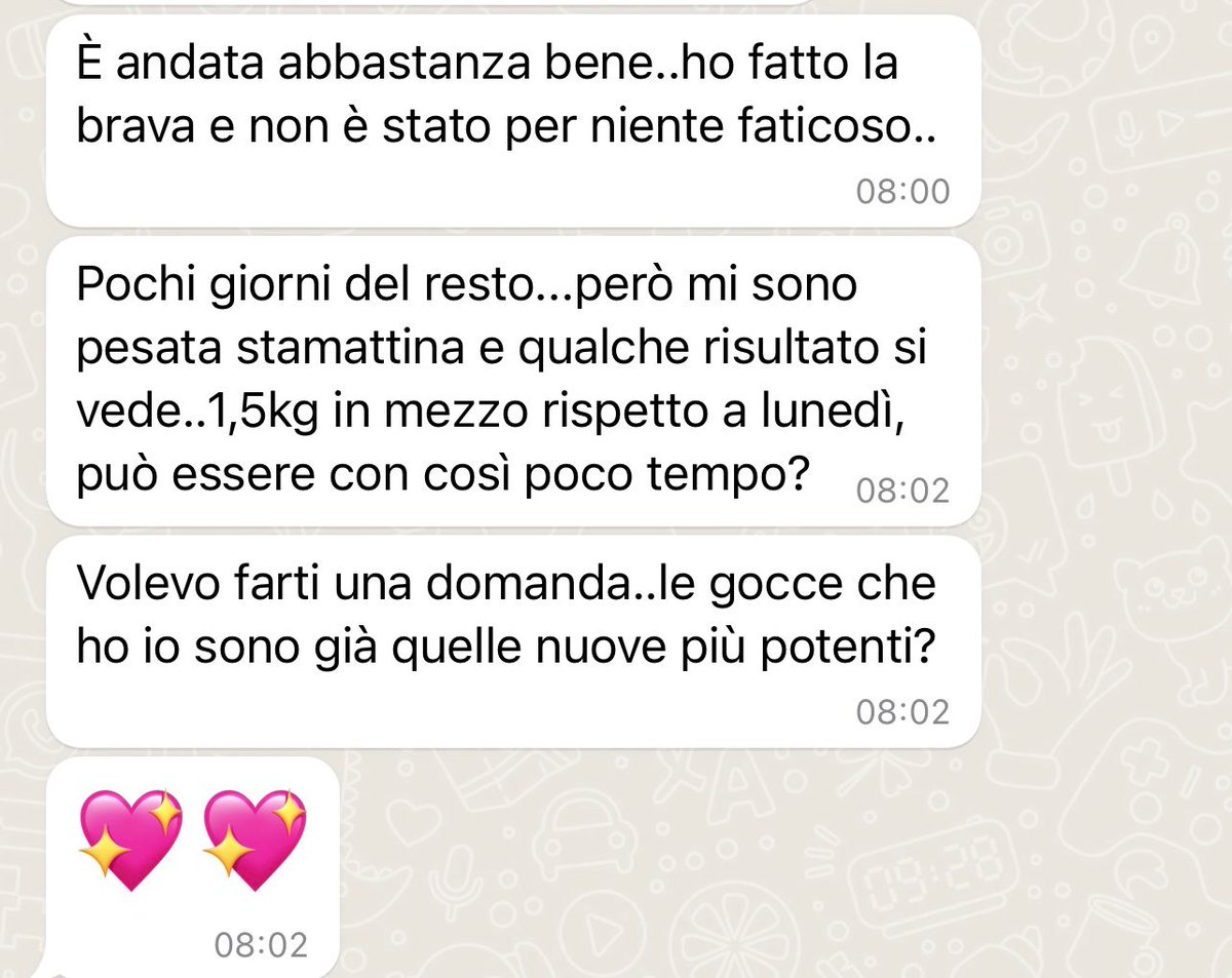 LRamagna's tweet photo. Il mio programma slenderiz funziona??
Date un occhio alle conversazioni delle clienti
#Food 
#travel https://t.co/ULMkECjeer