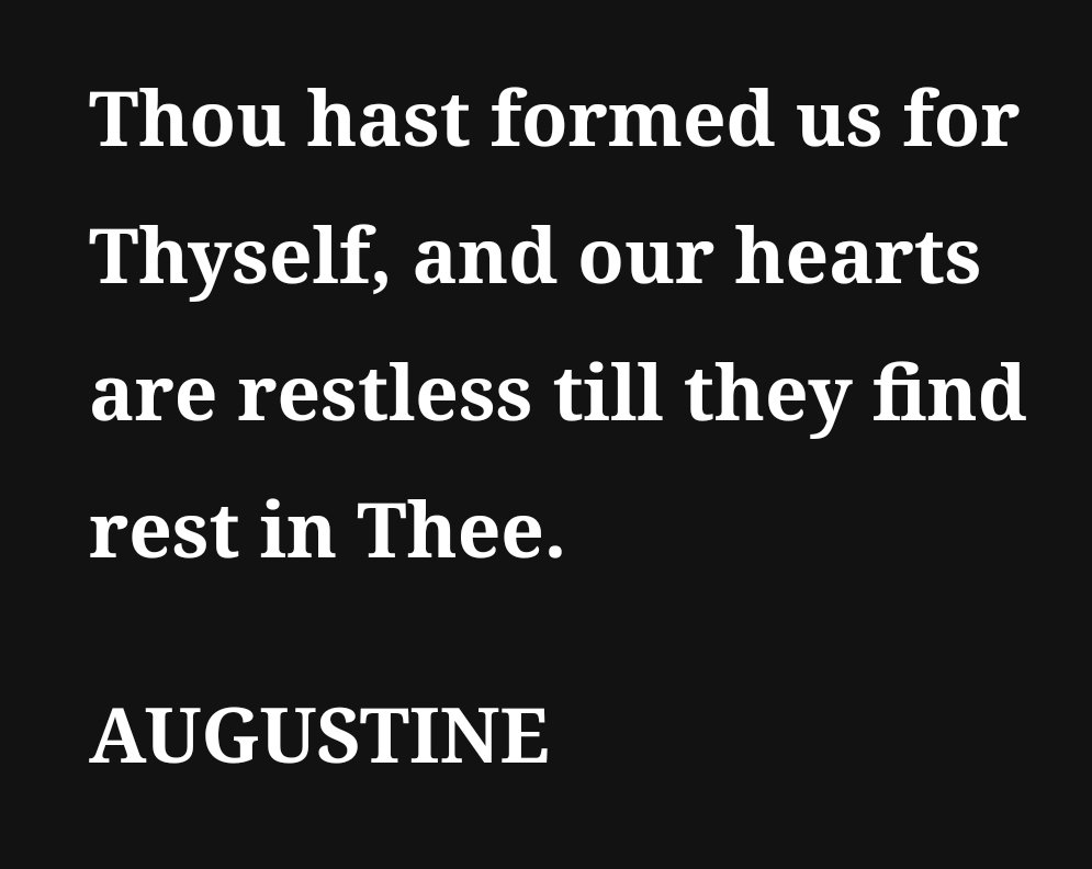 Neita's tweet photo. God is the ultimate source of the rest we long for. https://t.co/cNww6zfwuK