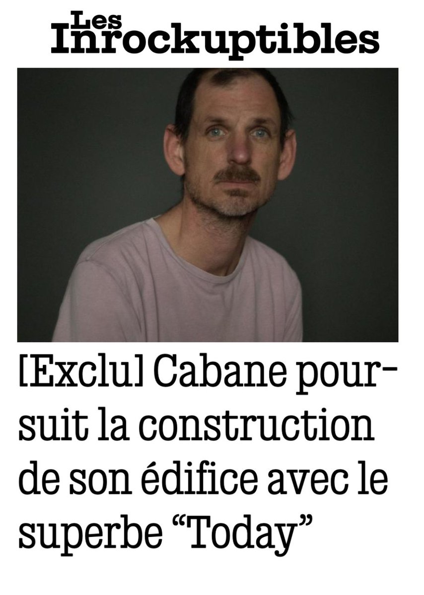 cabanemusic's tweet photo. merci @lesinrocks  ! today is a new cabane song feat. Sam Genders @thisistunng https://t.co/ys75E4BjMw