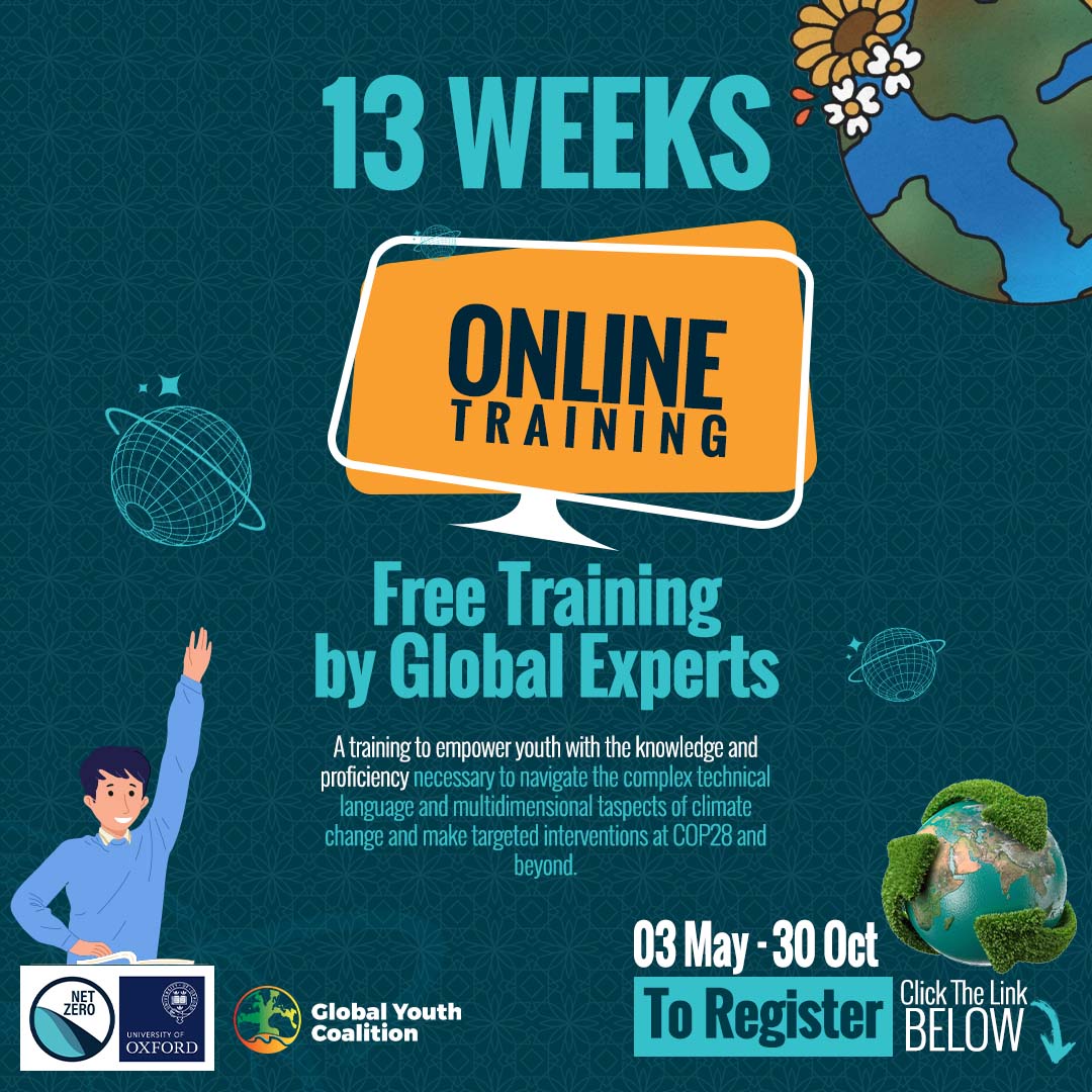 📢Calling youth climate activists!

Are you unsure of how to engage in the complex world of the <a href="/UNFCCC/">UN Climate Change</a>?

Join our FREE 13-week training to empower you to make interventions on #climatechange at #COP28 &amp; beyond

3 May-4 October (bi-weekly, online)

Apply: docs.google.com/forms/d/e/1FAI…
