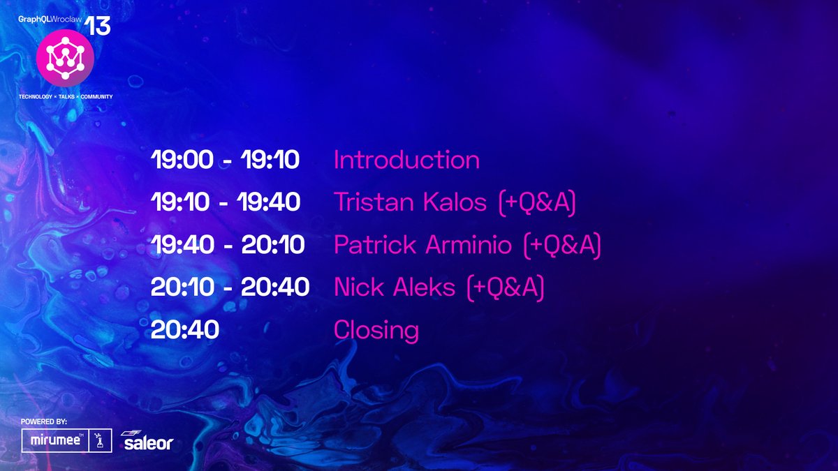 GraphQL Wroclaw tweet media