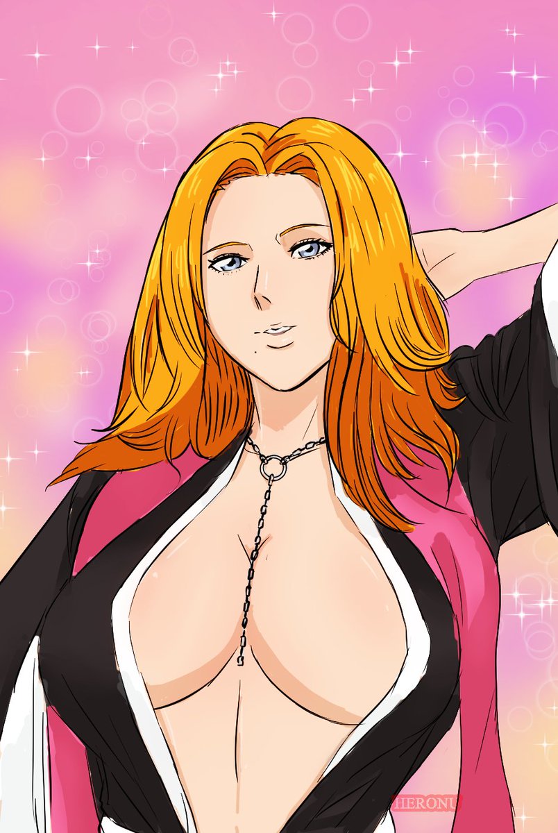 heronu007's tweet photo. Fanart :#MatsumotoRangiku  #มะสึโมะโตะ #BLEACH_anime  รันงิกุ https://t.co/v5tmlI28zs