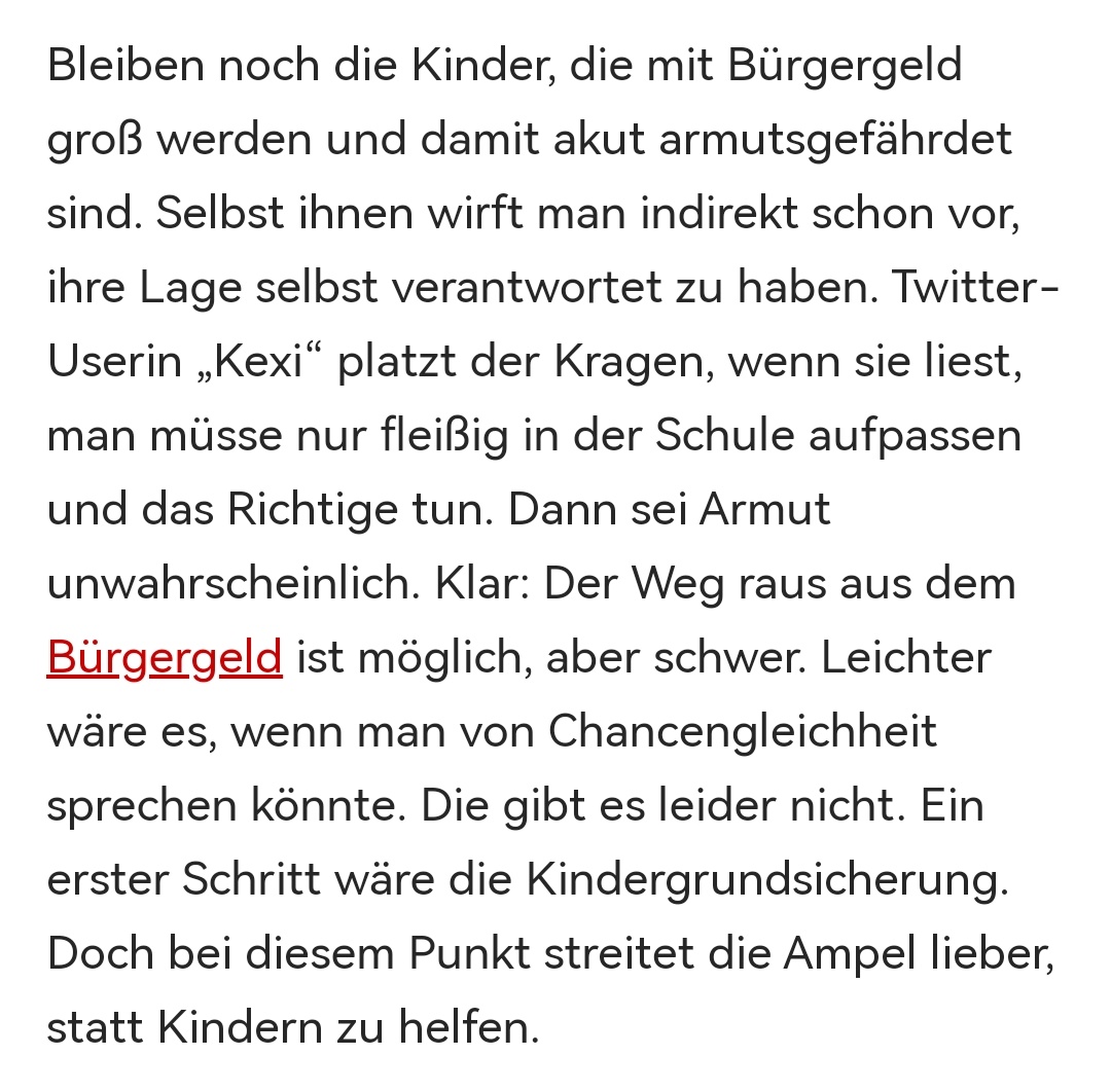 Mutterwurm's tweet image. „Wir gucken nicht nach oben kritisch, sondern nach unten und verwechseln Geld mit Leistung.“

#Buergergeld #Hartz #KinderArmut #Kindergrundsicherung

hartziv.org/news/20230411-…