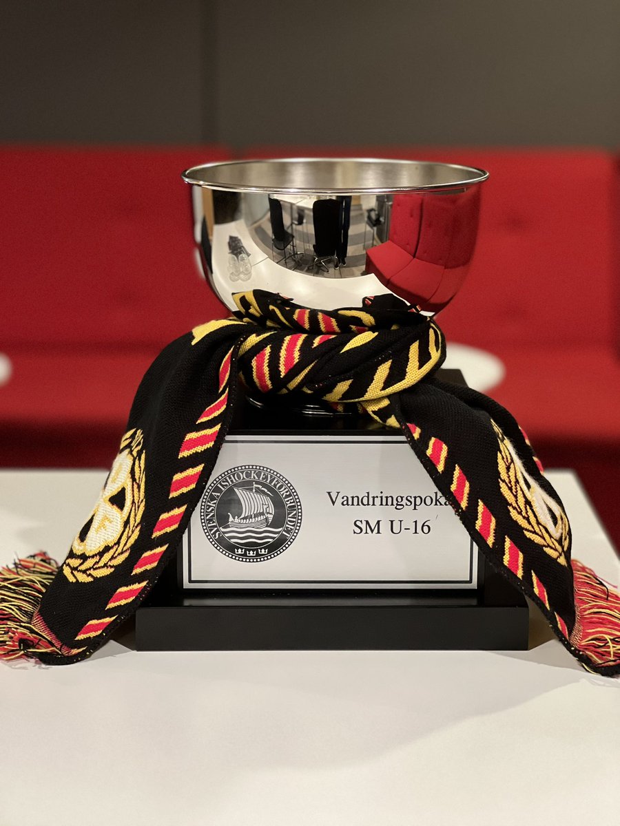 Otroligt stolt över spelare och ledare i vårt U16-lag, ett historiskt SM-guld. Ett kvitto på de fantastiska arbete som görs ute i klubbarna i vårt fina hockeydistrikt. Bra jobbat alla inblandade! 🥇🏆