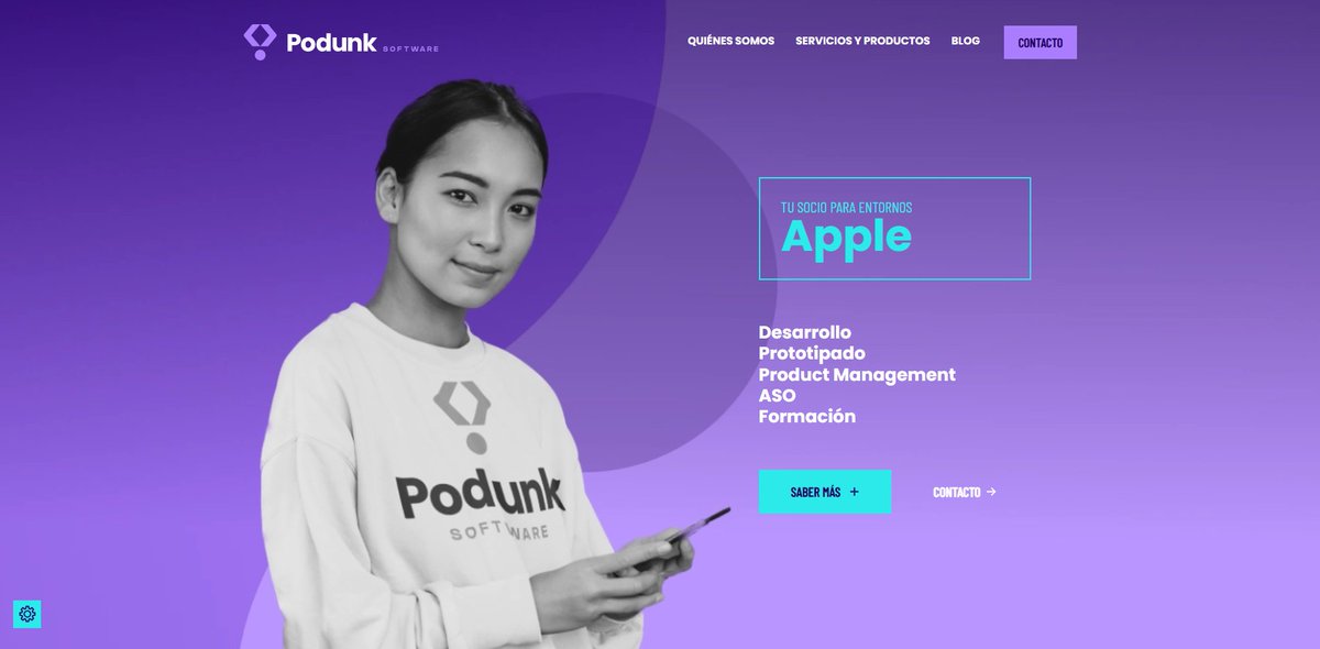 🔴 Vuelta a la carga con #HaciendoWebs.

Web nueva para el proyecto profesional de <a href="/PodunkSoftware/">PodunkSoftware</a>.

Un trabajo muy gratificante, llevado a cabo con mucho cariño.

👉 webcbz.com/haciendowebs-p…