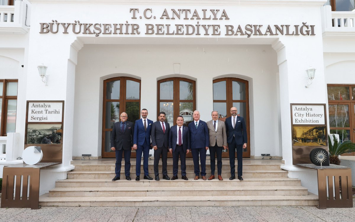 turkonfed's tweet photo. 100. Yıl Buluşmaları kapsamında @ANTALYABB Başkanı @BocekMuhittin'i ziyaret eden #TÜRKONFED Başkanı @Ssonmez01 ve #TÜRKONFED Heyeti ile karşılıklı iş birliği süreçleri ve gündem değerlendirmesi yapıldı. #YüzüncüYıl #YüzüncüYılBuluşmaları

@Baksifed @ANSIAD https://t.co/hP5AS9jLMn