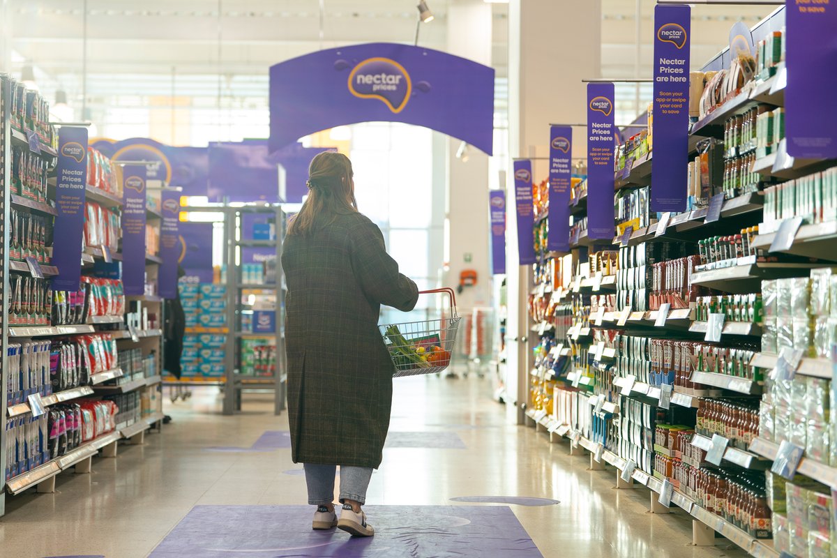 SainsburysNews's tweet photo. From today, Sainsbury’s is introducing Nectar Prices, a new loyalty initiative which will give Nectar customers big savings on a wide range of Britain's favourite brands, when checking out in Sainsbury’s supermarkets or online. Read more here: https://t.co/4uOPBfm796 https://t.co/nuUPhplluD