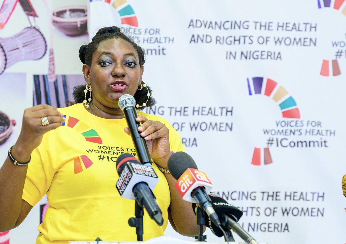 SheForumAfrica's tweet image. Inspiring moments from the Media Briefing by Nig Ass. of Women Journalists (NAWOJ) in support of the
#VoicesForWomensHealth #ICommit campaign to advance women’s health in 🇳🇬 hosted by @PathfinderInt supported by @gatesfoundation @PaulineKTallen @QuamLois @aminadorayi @InimfonEtuk