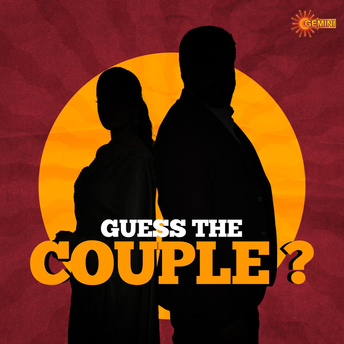 GeminiTV's tweet photo. Ee couple evaro meeku telisthe comments lo cheppandi...
#guess #GuessTheNameChallenge #GeminiTv #SerialsonGeminiTV #SerialsOnGemini https://t.co/QycNUsBPyR