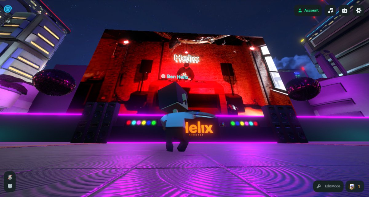 helixrecsnft's tweet photo. THIS WEDNESDAY! @MarshallJeffers LIVE from @helixrecs NYC 🏙️

Come party  in our incredible @_portals_ space designed by @0xMoneyX 🪩

Sign up for high quality audio stream via Youtube on our @tropee_nft page and get access to our  Portal space in our Discord 🎶 https://t.co/xWHu7Mg9XY