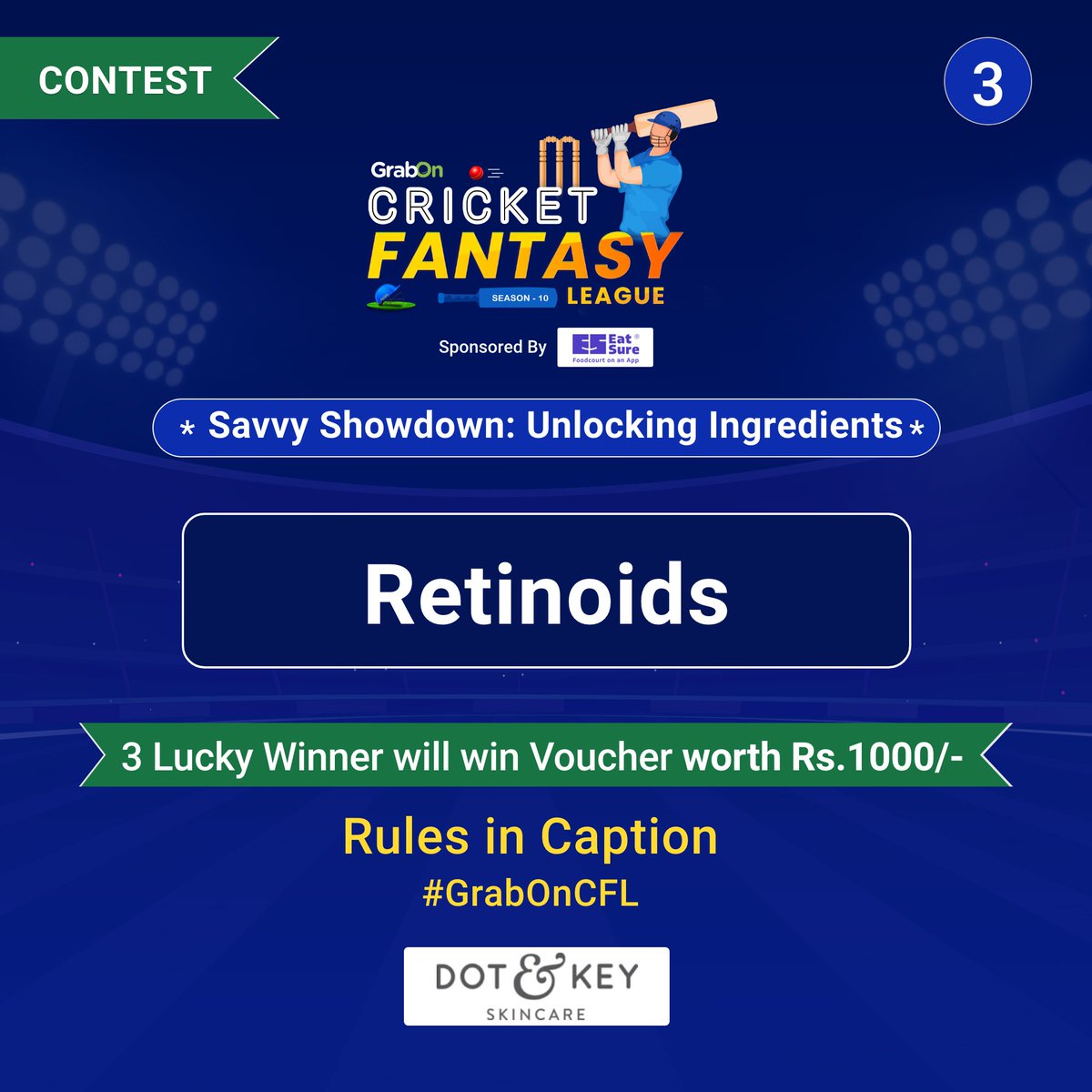 GrabOnIn's tweet photo. #contest #contestday #contestgram #contestentry #contesttime #contestant #ContestIndia #ContestWinner #ContestGiveaway #contestants #contestalertindia #contestagram #contestallert #contestwinners #contestonline #GrabOn #dotandkey #dotandkeyskincare https://t.co/vnF1iUXeQ7