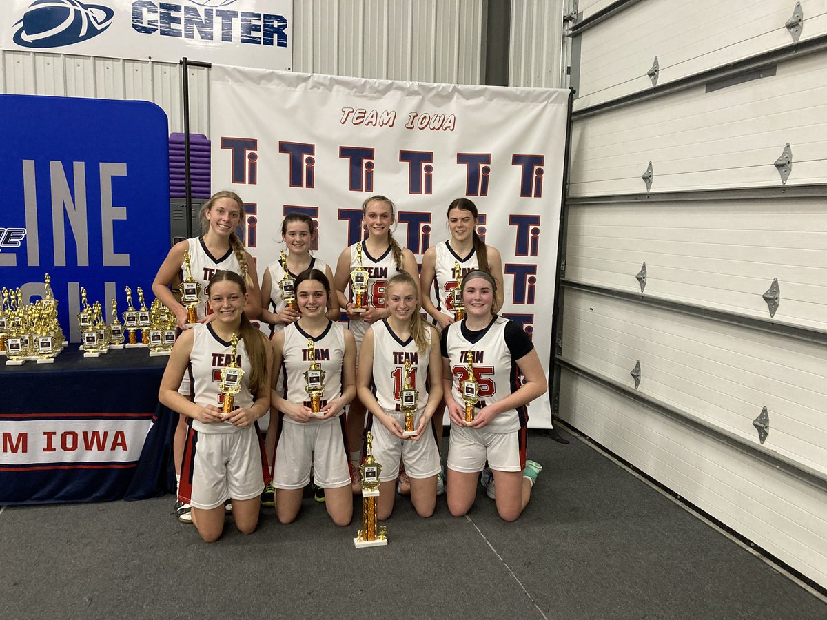 mad9701's tweet photo. Another solid weekend for @Team_Iowa 15U girls winning TI Nothin but Net tourney HS division.  Congrats! https://t.co/G7cJaI66Zi