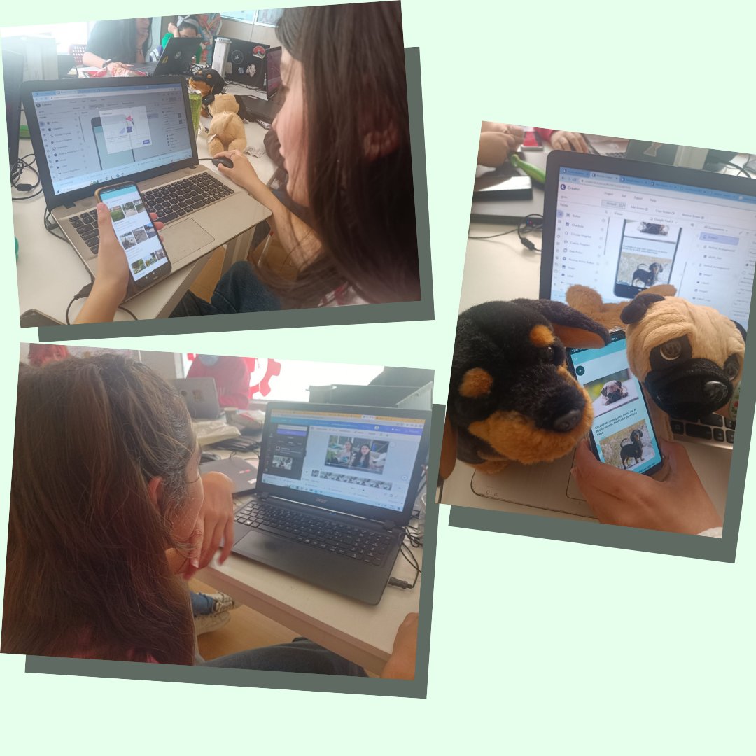 LemonPower10's tweet photo. Ayer estuvimos por la mañana progresando en nuestra #app

#Ai #InteligenciaArtificial 
#technovationgirls2023 
@TechnovationMur @StemTalento @technovation @MMM_Academy https://t.co/F4PfY2X3kF