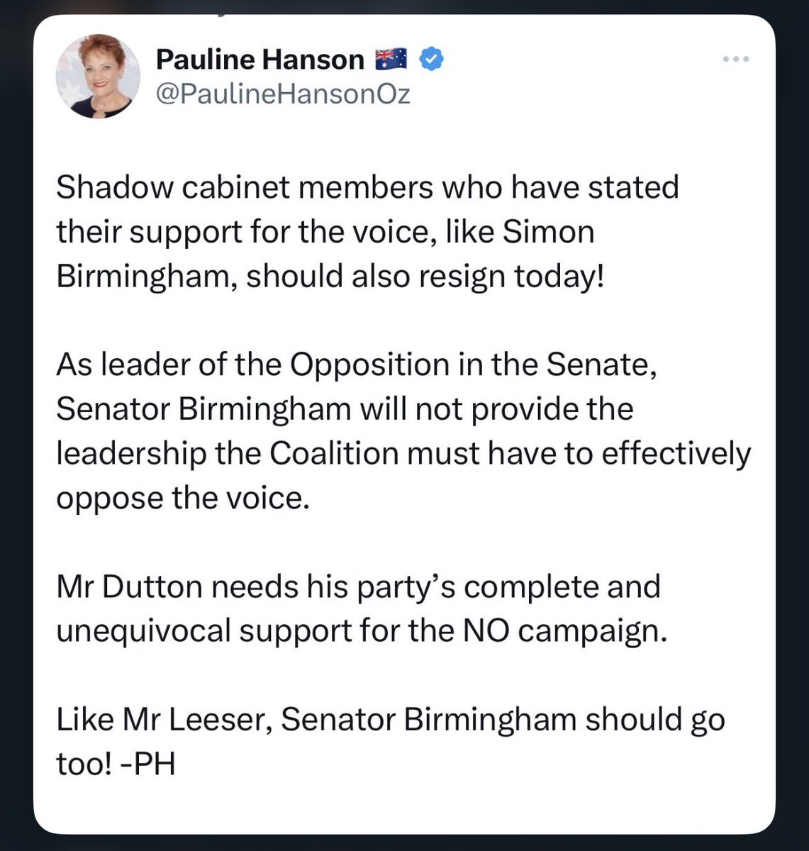 Is it a merger between 

 One Nation and the Liberal Party ?

Or just a takeover ? 

👇🤔

#auspol