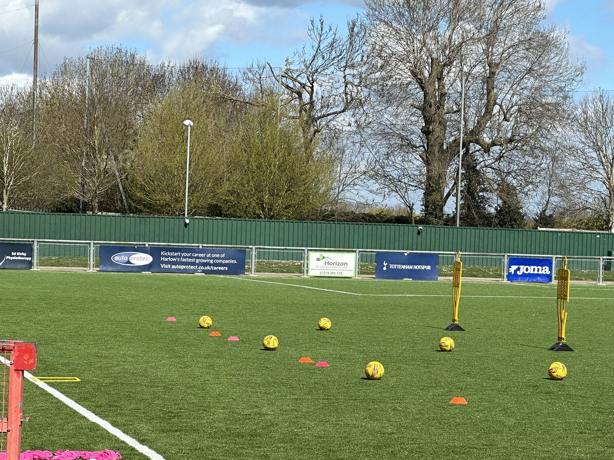 U16s training day. Let’s go