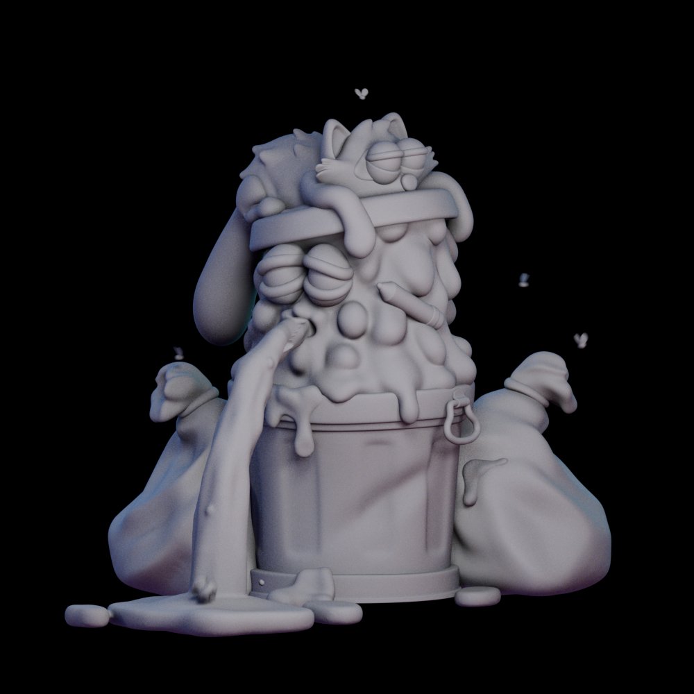 ArtFlame (@artflame5) on Twitter photo Another 3D art <a href="/garbagefriends/">Garbage Friends ♻️</a> is on its way!💚🤮
I'll add some animation this time
Soon it will be filled with colors and come to life🙌🗑️
🟢 #GarbageUniversity #GarbageTalk #garbagefriends #NFTartist #3Dartist 🟢 Another 3D art <a href="/garbagefriends/">Garbage Friends ♻️</a> is on its way!💚🤮
I'll add some animation this time
Soon it will be filled with colors and come to life🙌🗑️
🟢 #GarbageUniversity #GarbageTalk #garbagefriends #NFTartist #3Dartist 🟢