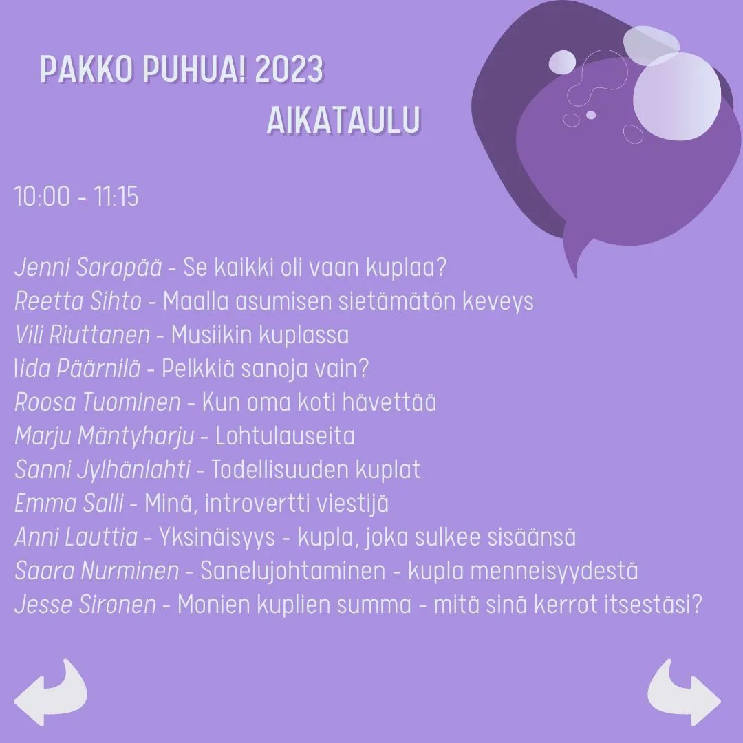 PAKKO PUHUA – KONTRASTI tweet media