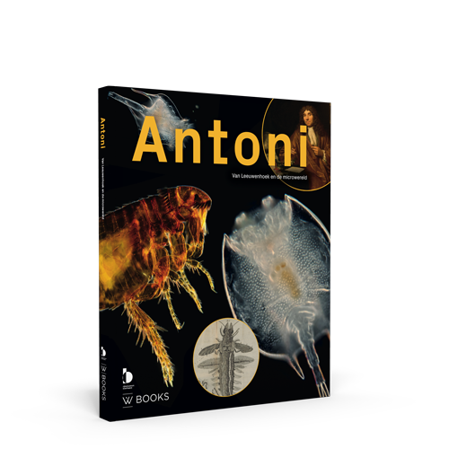 huygens_knaw's tweet photo. Bij de tentoonstelling #Onvoorstelbaar @museumboerhaave verschijnt het boek Antoni. Van Leeuwenhoek en de microwereld. Het staat boordevol spectaculaire microfotografie @wimicrobe uit de @nwo_microlabs van ons project Visualizing the Unknown. #antonivanleeuwenhoekjaar2023 https://t.co/JhAAg3DyPp