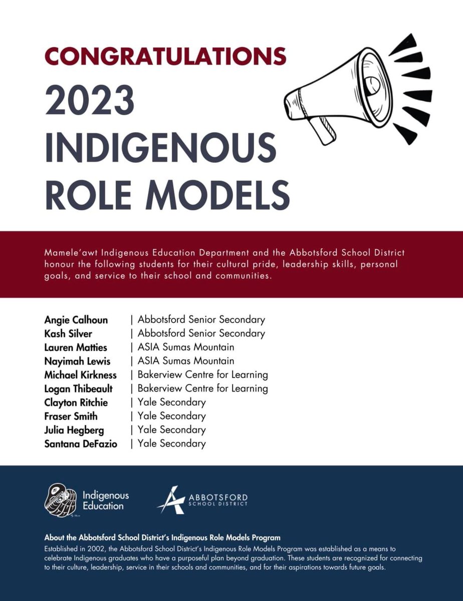 sydney_ned's tweet photo. Indigenous Role Model Ceremony today in my home community. @SumasFN longhouse. Looking forward to witnessing this day and sharing it with my family, students and co-workers. 🤲🏽🫶🏽 #abbyschools #sumasfirstnation #reconciliation #Indigenousrolemodels #resilience https://t.co/8QaP9AoeZn