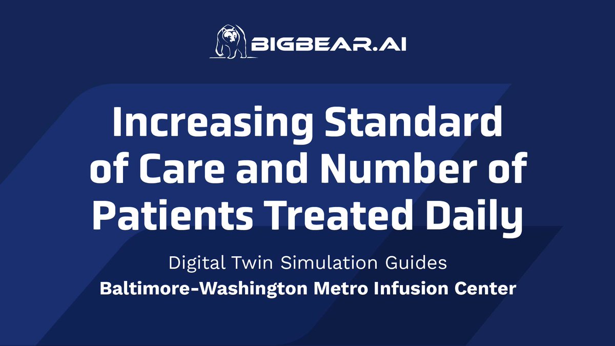 bigbearai's tweet image. What happens when you use the latest #AI #digitaltwin and #discreteeventsimulation technology to optimize your operations? Check out this case study and all of our solutions at ow.ly/s4jX50NFWLT