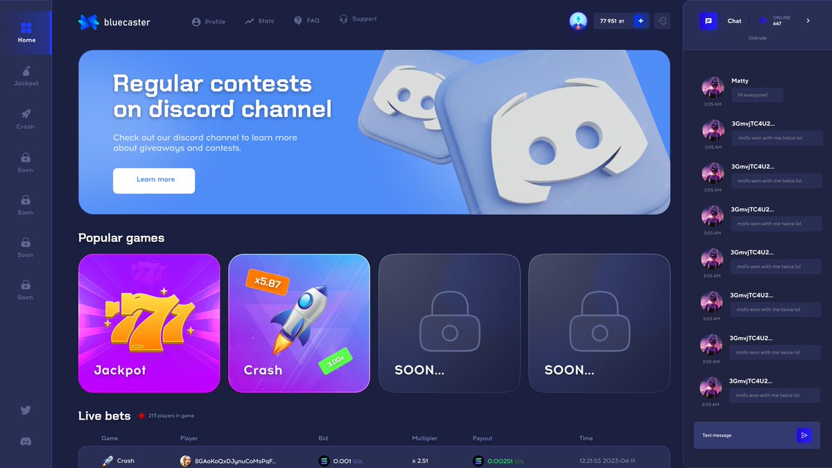 Bluecaster tweet media