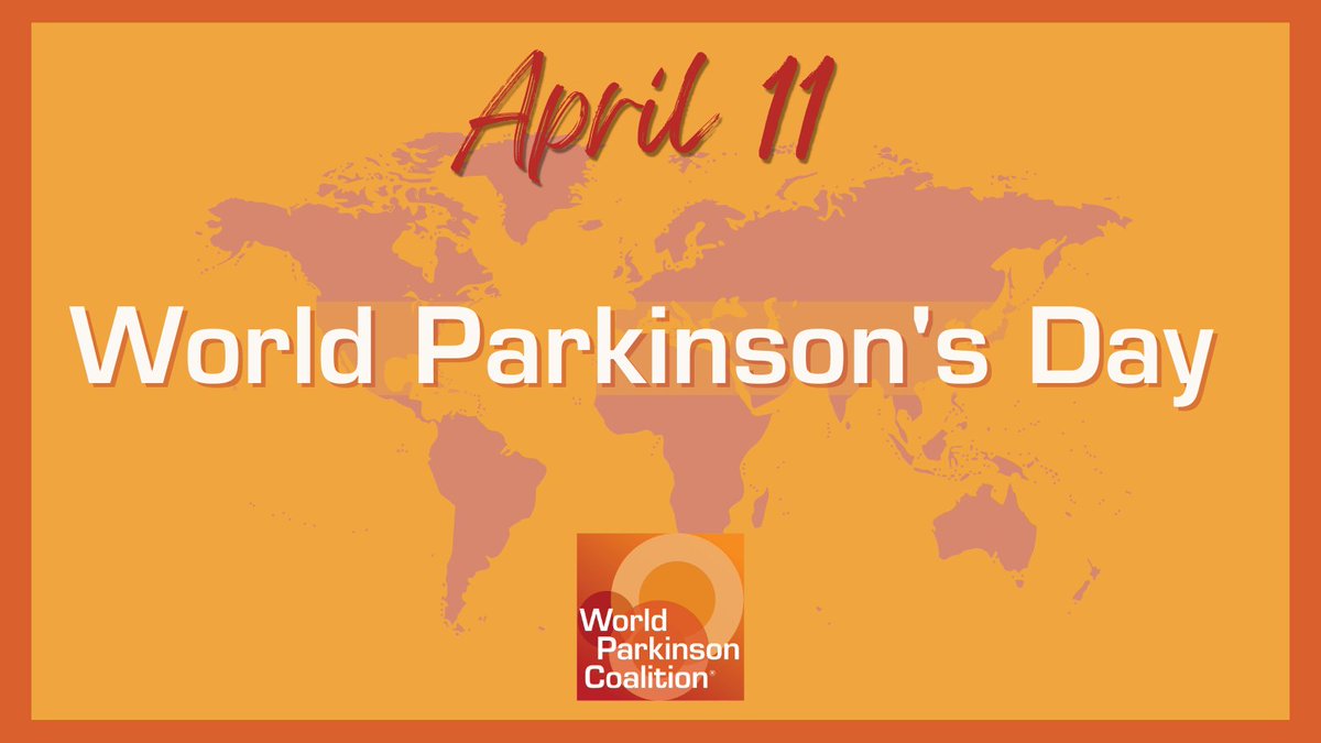 WorldPDCongress's tweet photo. Today is World Parkinson's Day. We are grateful to be connected to such an amazing Internationational community of people who are making a difference every day to raise awareness about Parkinson's Disease and advance research. 

#worldparkinsonsday #parkinsonsawareness https://t.co/CI3n9bYlDx