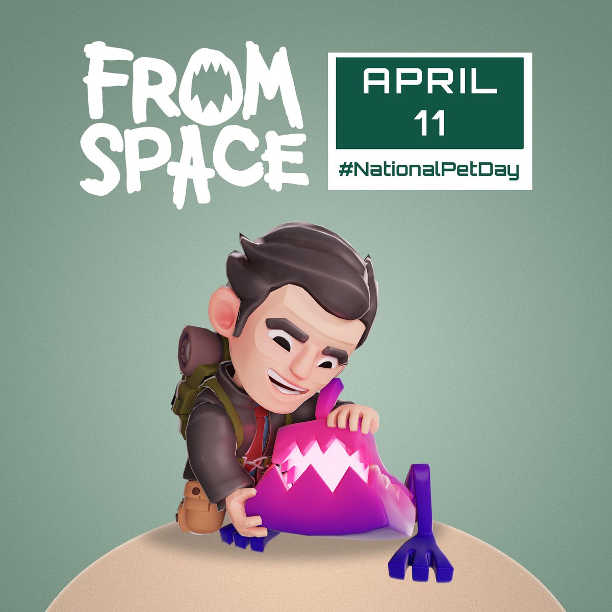 It's #NationalPetDay! To celebrate, we're giving away a copy of @FromSpaceGame on #Steam!

To enter for a chance to win, simply reply to this thread with a pic of your pet(s)! 

Winner picked at random, will be contacted via DM tomorrow 5PM GMT 1PM ET

Good Luck! https://t.co/qElMh8p89Y