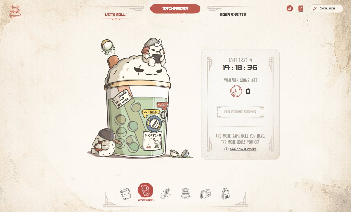 Lironie13's tweet photo. Just rolled my dayli gatcha boba from @SamuricesNFT and i already want more ! It's amazing to see such passion and creativity in one place. Can't wait to see what the future holds for this project. #nft #digitalcollectibles #samuricesNFT https://t.co/4AA1FxHBxZ