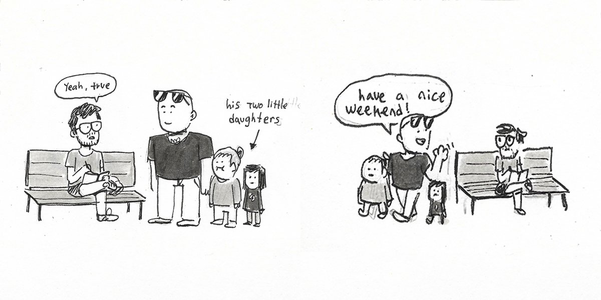 Perel1984's tweet photo. a fun interaction i had :)

#comic #webcomic  #art https://t.co/Q5iRgSUZ7v