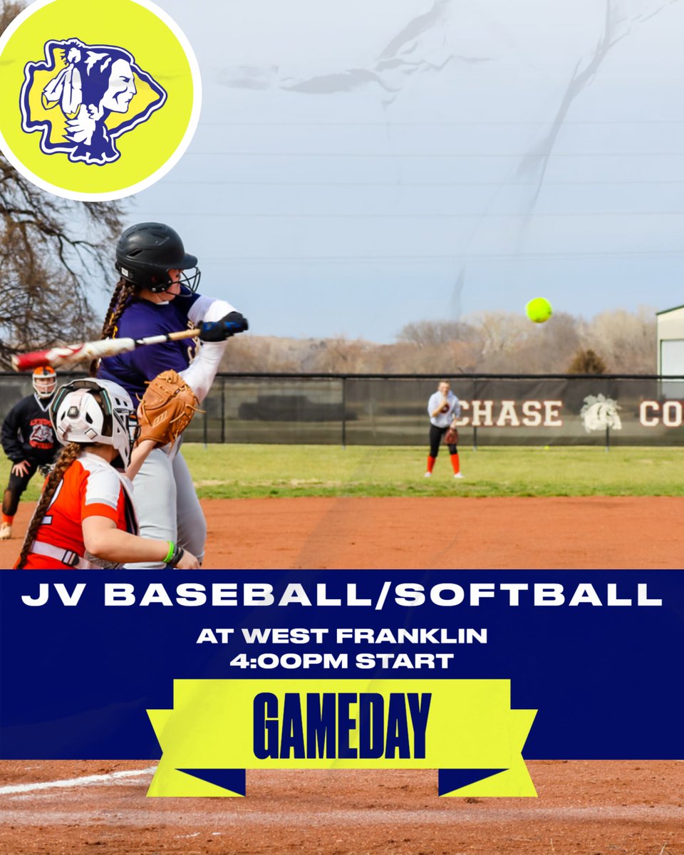 Good luck to the JV Baseball and Softball teams as they compete at West Franklin.  Games start at 4:00PM.  GO BRAVES!