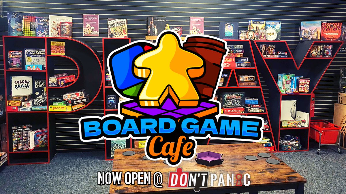 🏰🐉 Adventure awaits at our fantastic new Board Game Cafe! Explore our collection of over 250 games and embark on an epic gaming journey for just £1.50 per person per hour. Get ready for endless fun! #BoardGameAdventure #NewCafeOpening

Book Online -...