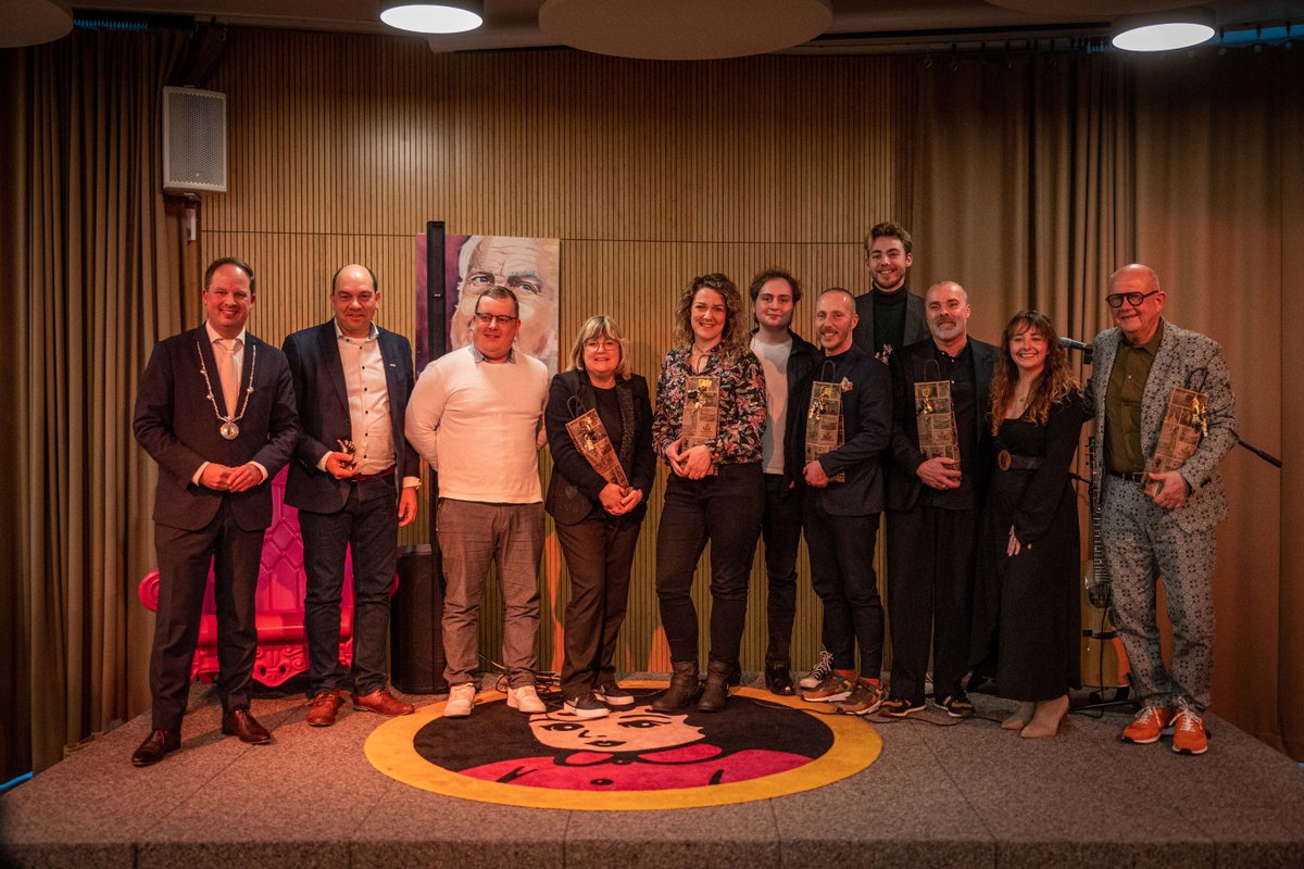 Op 7 april ontving  fanfare Eendracht Nieuwerhagerheide uit handen van onze burgemeester de cultuurpijs 2023. Drie cultuurstimuleringsprijzen werden uitgereikt aan Mala,  REC.709 CREW en Damiën van Elburg.
De prijswinnaars lieten ons meegenieten van hun talenten.