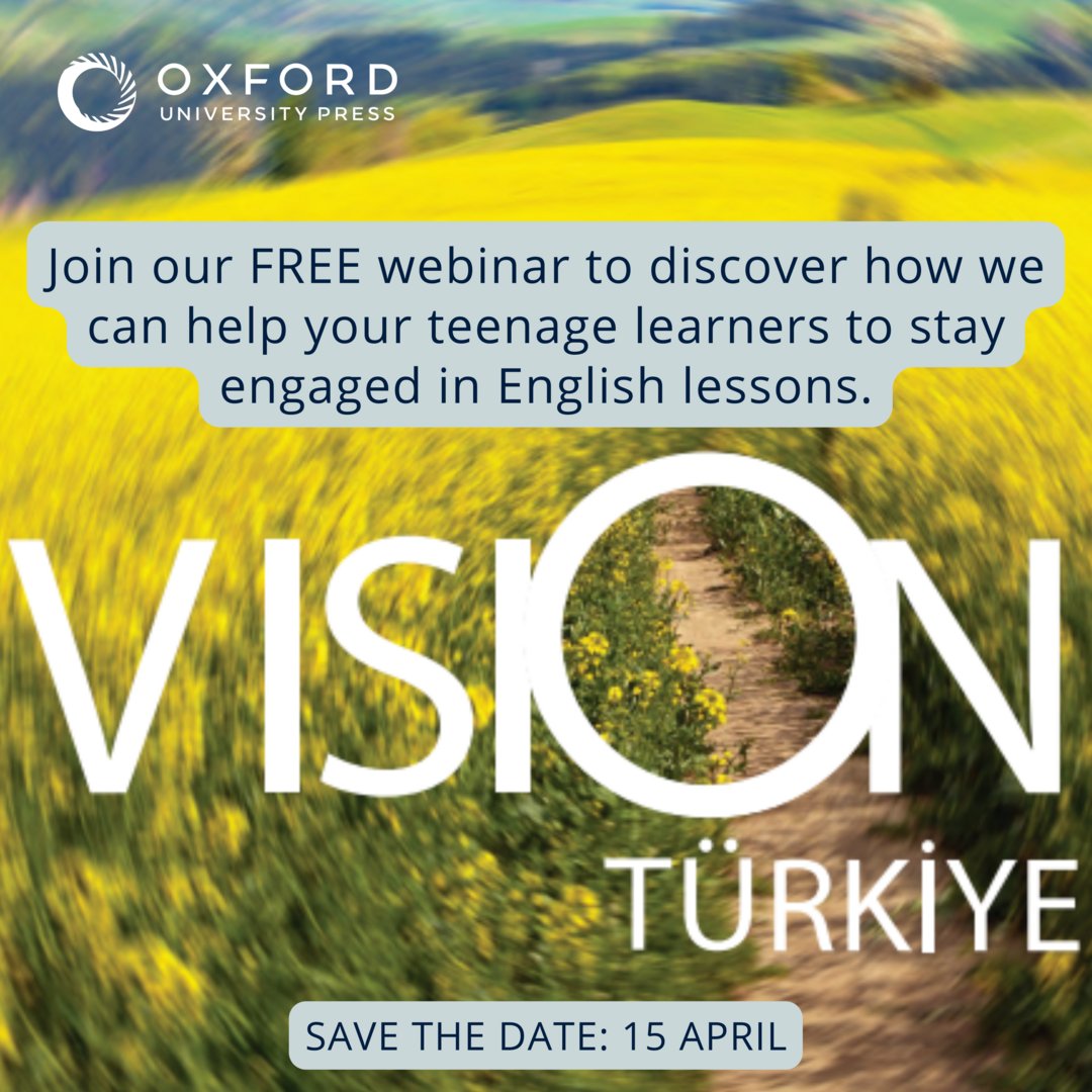 OUPELTGlobal's tweet photo. TÜRKİYE: Transform your classroom: Learn proven techniques for "Enhancing Learner Engagement" in our upcoming webinar. Not taken part yet? There's still time, but hurry! The webinar is on 15th April.
Register now -> https://t.co/G8euxiLQnP
#OUPpd #ConnectLearnGrow https://t.co/aoAuDqD0bz