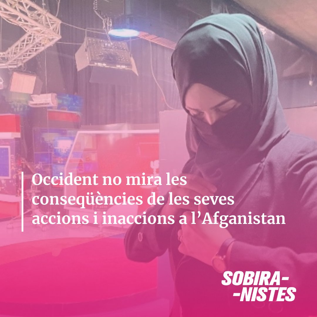 🇦🇫Els talibans converteixen els mitjans de comunicació en canals de propaganda del seu règim i fan desaparèixer les dones de la televisió.

💢I Occident prefereix no mirar les conseqüències de les seves accions i inaccions a l’Afganistan.

ara.cat/130_4744a8