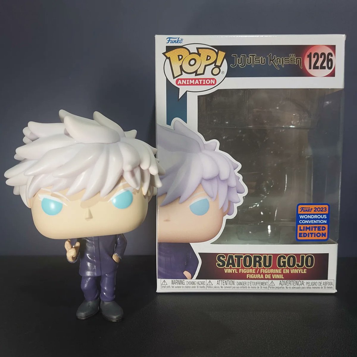 iampopmania's tweet photo. Satoru Gojo(2023 Wondrous Convention) Funko Pop! Box No.1226 

Youtube channel: Popmaniatics
https://t.co/kplxkUyTMB

#SatoruGojo #satorugojofunko #JujutsuKaisen #jujutsukaisenfunko #JJK #satorufunko #2023wondrousconventionfunko https://t.co/a9ewr73fEb
