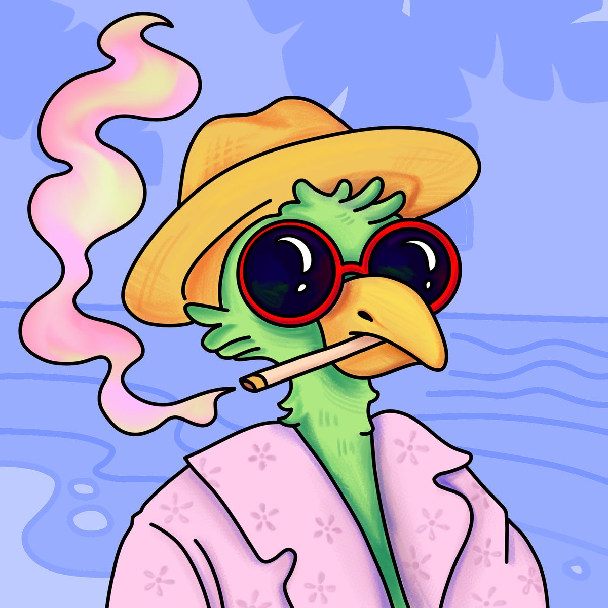 kesha_paradise's tweet photo. Greetings, dear readers! 
My name is Kesha, a parrot who lives on an island far, far away in the Pacific Ocean. I love living on my island because there are so many interesting things to do here!
#NFT https://t.co/tvArhgmUrC