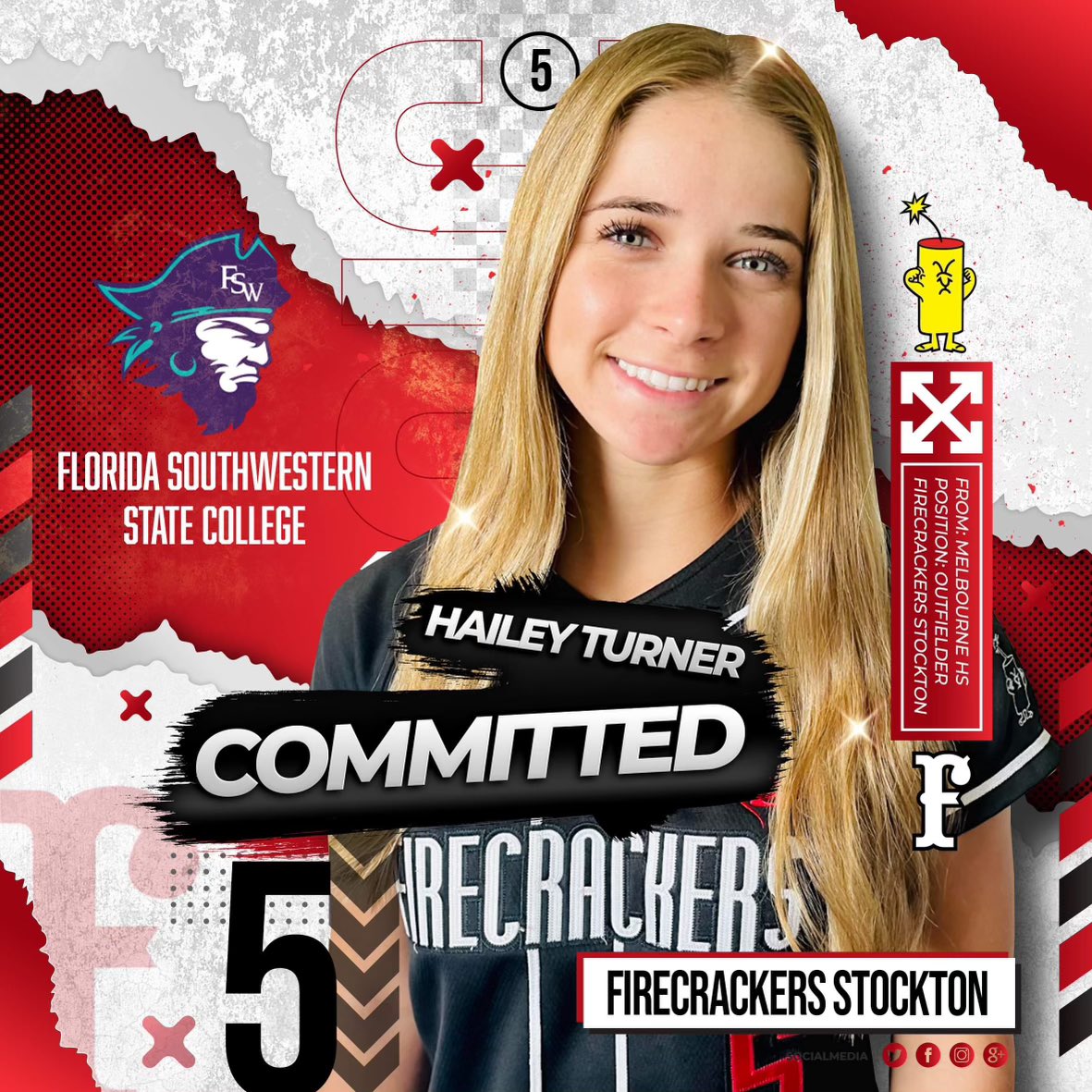 I am beyond blessed to announce that I have verbally committed to Florida Southwestern to further my academic and athletic career!!!Thank you to all of my coaches and family who have helped me come this far. Go Bucs💜 <a href="/robertiamurri/">Robert Iamurri</a> @kellie_quarles