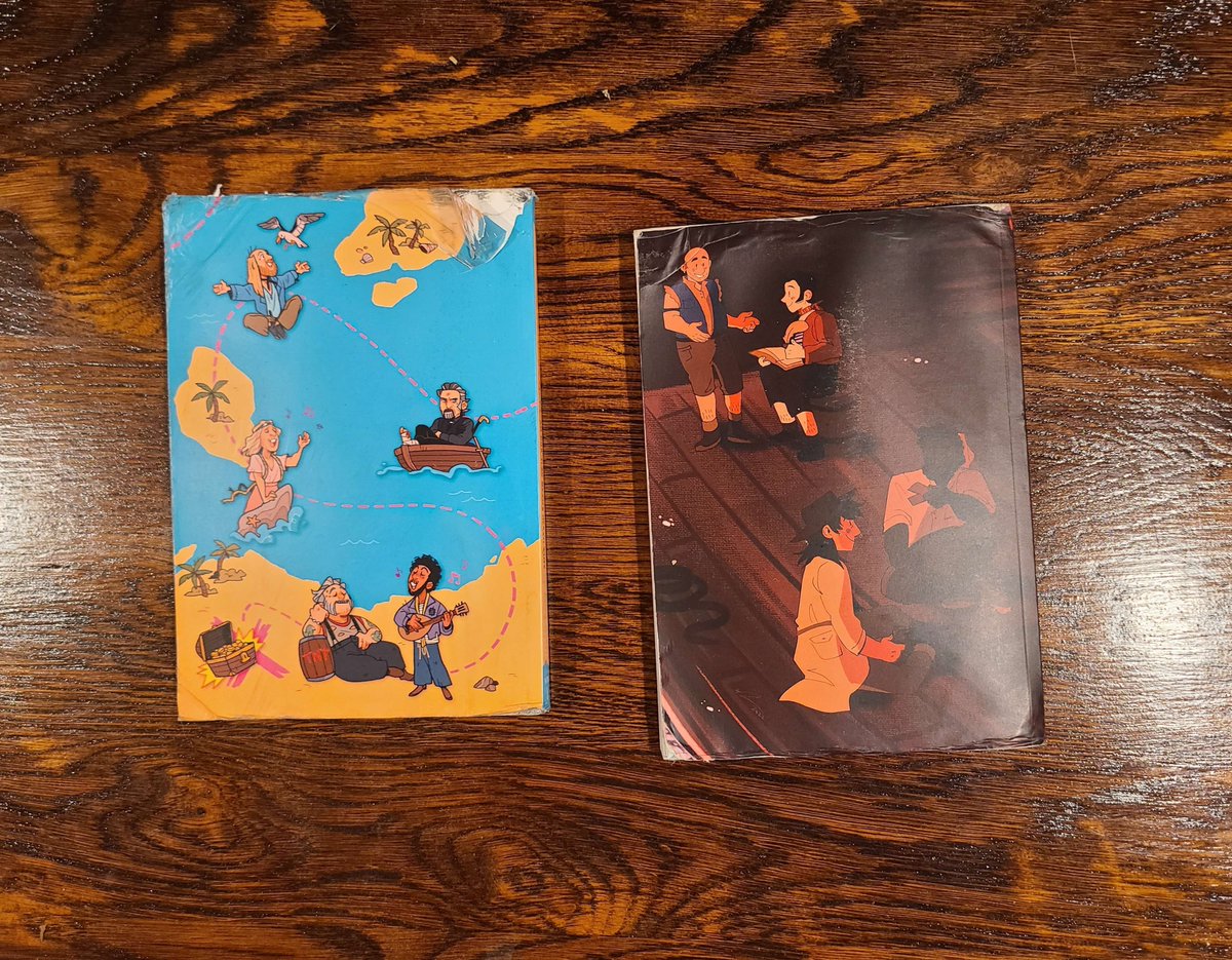 OFMDzine's tweet photo. ‼️ IMPORTANT PRODUCTION UPDATE 

As many zines from the initial shipment arrived to us damaged, we had our manufacturer re-print a new set of zines, which we have been waiting for since late February. 

Unfortunately, the latest batch has arrived to us... waterlogged. (Ironic?) https://t.co/DZZDR537XR