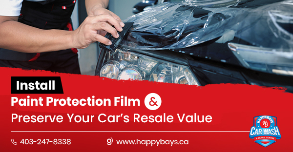bays_happy's tweet image. If you are thinking to install the car paint protection films, then you can get in touch with Happy Bays Car Wash and Detail Center. The expert professionals at the center offer the best installation services. Contact us. 👉403-247-8338.
#carwash #cardetailing #carpaintprotection