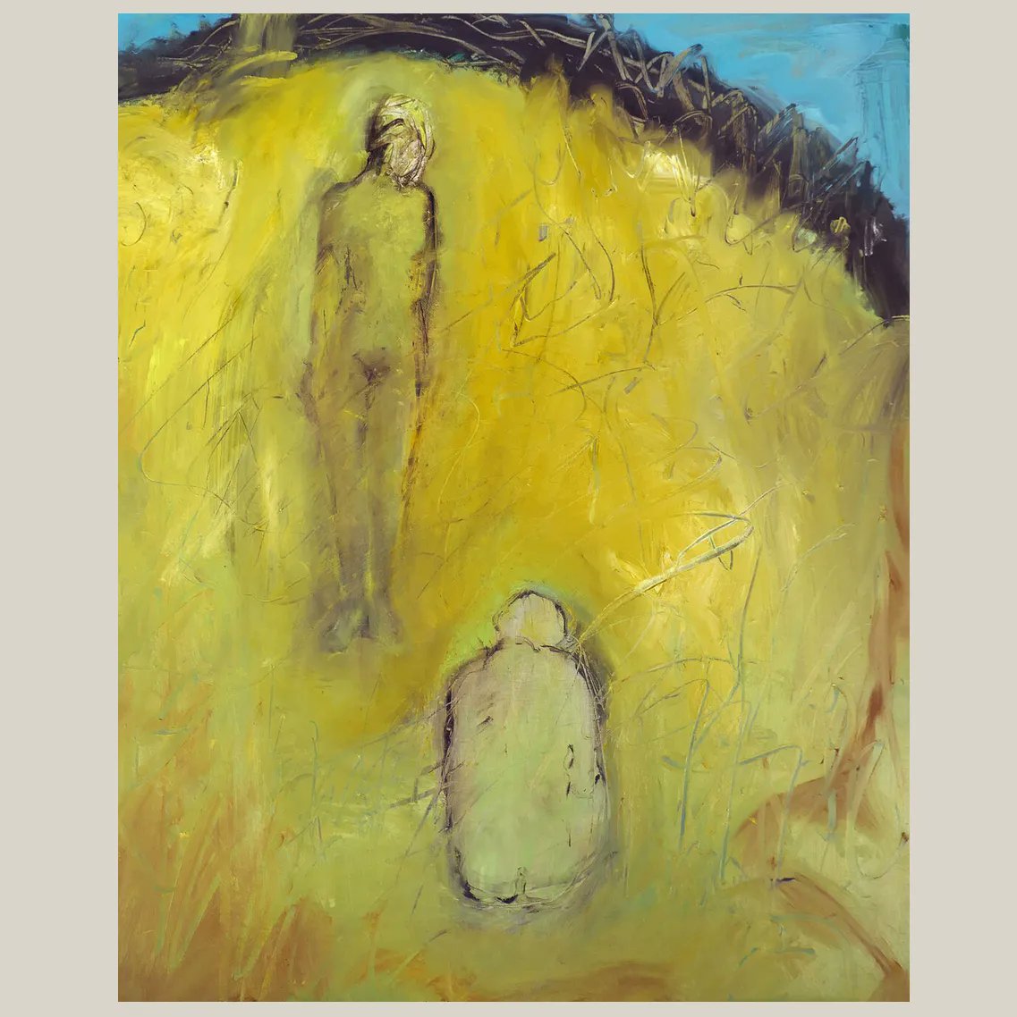 On view this month gallery artist  Elizabeth Strasser
: “Some Other Country”

April 5 - 30, 2023
Closing Reception: Sunday, April 30, 2-5 pm

#ceramics #painting #drawing #soloexhibition @odiledix 

Pictured: Elizabeth Strasser, "The Story", 22 x 16 oil on panel, 2022