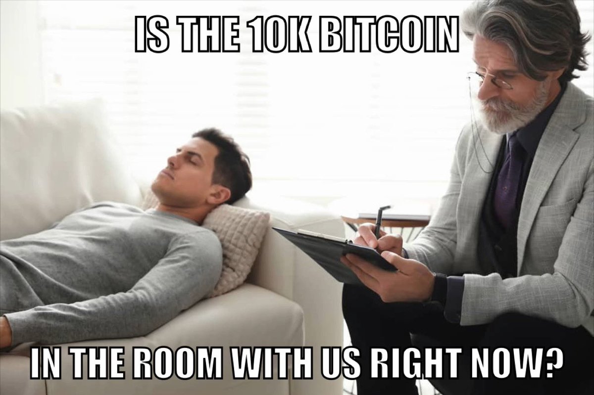 Is the 10k Bitcoin in the room with us now?👨‍⚕️🏥 #Bitcoin #BTC $BTC  #RichQUACK $QUACK 🦆#CryptoTwitter