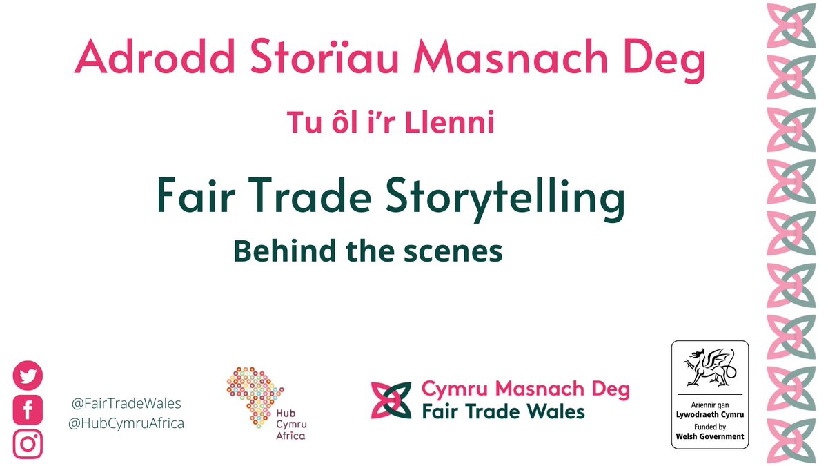 📽️RECORDING AVAILABLE

❓Did you miss our amazing event on Fair Trade storytelling?

😅Paid â becso, mae'r recordiad nawr ar gael! Diolch i bawb a wnaeth ddod a diolch i'n siaradwyr gwych

👉With <a href="/baftsuk/">BAFTS</a> <a href="/EatLiberation/">Liberation Foods</a> <a href="/SharedInterest/">Shared Interest</a> &amp; <a href="/transformtrade_/">Transform Trade</a>

youtu.be/CG9Cfy9YwfA