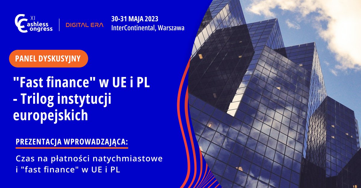 #cashlesscongress #digital
Już dziś wiemy, że czeka nas rewolucja w zakresie otwartej bankowości. Poniższy panel to świetna okazja, by dobrze przygotować się na te zmiany. 
Zapraszam na ten niezwykle ważny panel XI Cashless Congress Digital Era.
cashlesscongress.pl